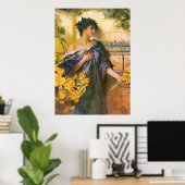 Poster Marguerites par Conrad Kiesel (Bureau à domicile)