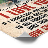 Poster Mari À Mon Mari N'Oublie Jamais (Coin)