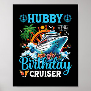Poster Mari De La Croisière D'anniversaire De La Croisièr