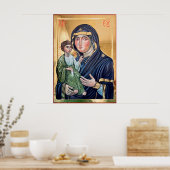 Poster Maria Advocata Nostra Icon (Cuisine)