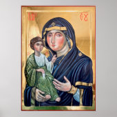 Poster Maria Advocata Nostra Icon (Devant)