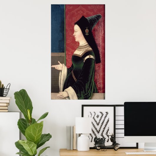 Poster Maria de Bourgogne (Bureau à domicile)