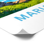 Poster Maria Island Australie Imprimer Voyage (Coin)