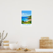 Poster Maria Island Australie Imprimer Voyage (Cuisine)
