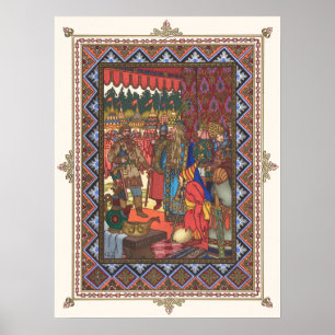 Poster Maria Morenva par Boris Zvorykin