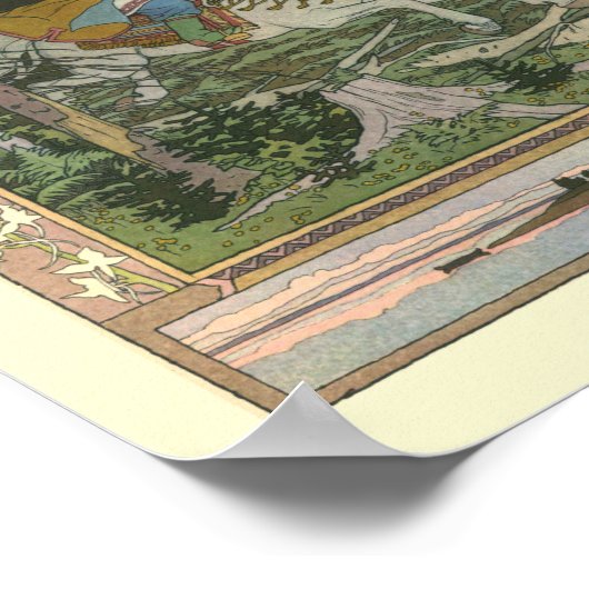 Poster Maria Morevna By Ivan Bilibin (Coin)