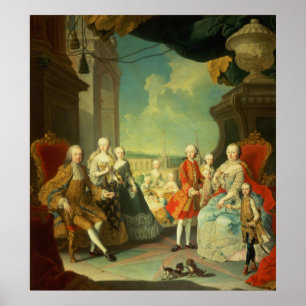 Poster Maria Theresa et son mari