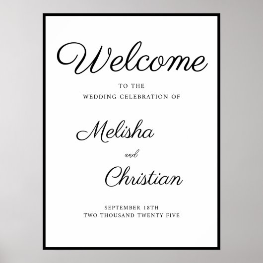 Poster mariage (Devant)