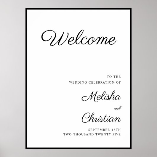 Poster mariage (Devant)