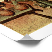 Poster Mariage À Cana Par Duccio Di Buoninsegna (Coin)