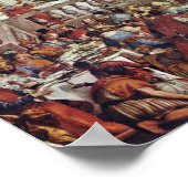 Poster Mariage À Cana Par Veronese Paolo (Meilleure Quali (Coin)