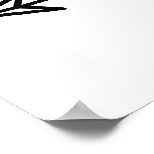 Poster Mariage à gauche (Coin)