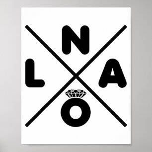 Poster Mariage à la Nouvelle-Orléans Nola Enterrement de