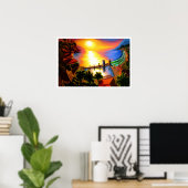 Poster Mariage à Malaga Cove (Bureau à domicile)