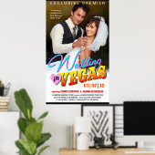 Poster Mariage à Vegas - Modèle photo d'affiche de cinéma (Bureau à domicile)