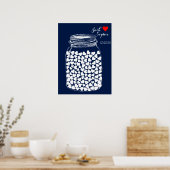 Poster Mariage alternatif livre d'invité mason craie 100 (Cuisine)