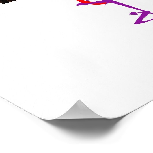 Poster mariage Cake (Coin)