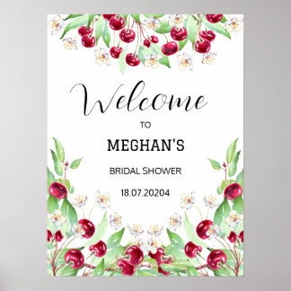 Poster Mariage Cherry Much