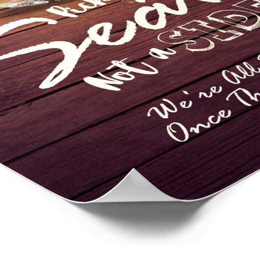 Poster Mariage Choisir Un Siège Pas Un Côté Verres Champa (Coin)