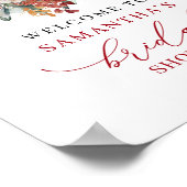 Poster Mariage classique automnal avec verdure et couleur (Coin)