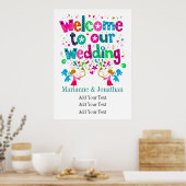 Poster Mariage contemporain (Cuisine)