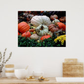 Poster Mariage couleur automne Citrouille (Cuisine)