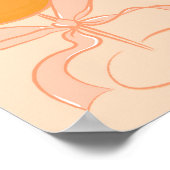 Poster Mariage coup de foudre au Spritz (Coin)
