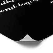 Poster Mariage customisé (Coin)