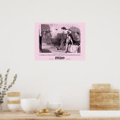 Poster Mariage d'affiche de la Gazette de police (Cuisine)