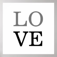 Mariage d'amour de script noir gris