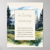Poster Mariage d'aquarelle dans la mémoire aimée (Devant)