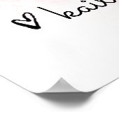 Poster Mariage d'aquarelle moderne Bienvenue et signe de (Coin)