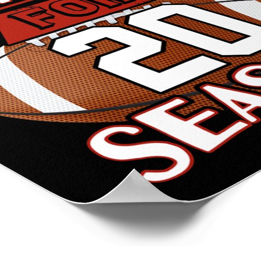 Poster Mariage de 20 ans - 20e anniversaire Idée cadeau T (Coin)