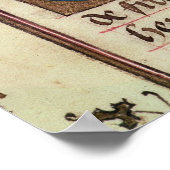 Poster Mariage de Baldwin VI et Marie (Coin)