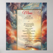 Poster Mariage de bord de mer Célébrations sur la plage (Devant)