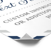 Poster Mariage de Fête des mariées bébé de l'avion de tra (Coin)