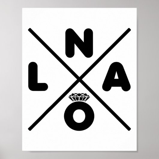 Poster Mariage de la Nouvelle-Orléans Nola Bachelorette (Devant)