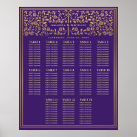 Mariage de l'épée médiévale violette