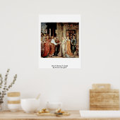 Poster Mariage De Marie À Joseph Par Domenico Beccafumi (Cuisine)