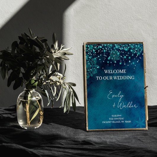 Poster Mariage de nuit d'hiver