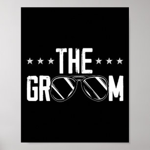 Poster Mariage de nuit Groom Fiancee Stag Partie