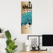 Poster Mariage de Peacock Roaring 20's (Bureau à domicile)