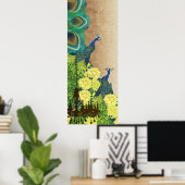 Poster Mariage de Peacock Roaring 20's (Bureau à domicile)