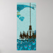 Poster Mariage de Peacock Roaring 20's (Devant)