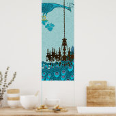 Poster Mariage de Peacock Roaring 20's (Cuisine)