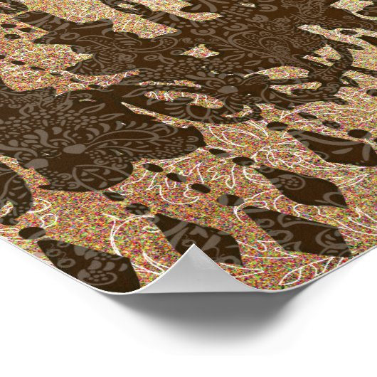 Poster Mariage de Peacock Roaring 20's (Coin)