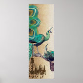 Poster Mariage de Peacock Roaring 20's (Devant)