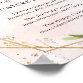 Poster Mariage de roses rouges m. et mme signature signe  (Coin)