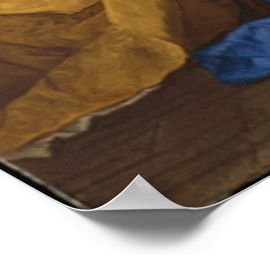 Poster Mariage de Sainte Catherine par Jusepe de Ribera (Coin)