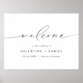 Poster MARIAGE de script moderne VALENTINA Bienvenue (Devant)